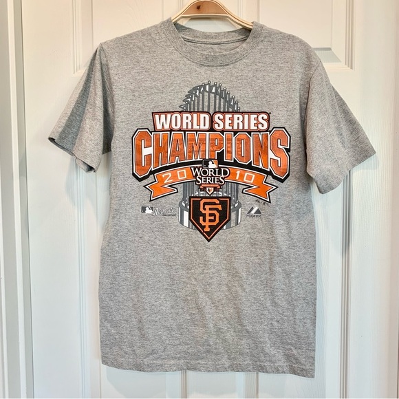 San Francisco Giants 2010 World Series Champions Graphic Tee T-Shirt - Picture 1 of 5